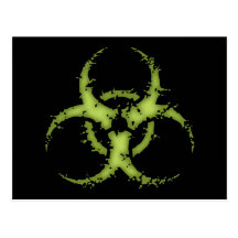 Biohazard -xdist post card