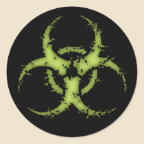 Biohazard -xdist stickers