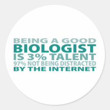 Biologist 3% Talent Stickers