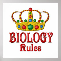 BIOLOGY Rules posters