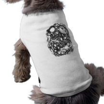biomechanical dog t-shirt