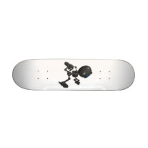 Bionic Boy 3D Robot - Running - Original Custom Skate Board