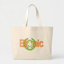 Bionic Edgy Logo Tees and Gifts Canvas Bag