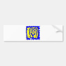 bionic guy bumper stickers