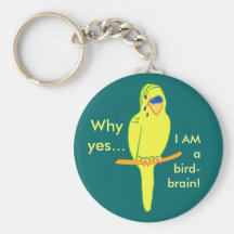 Bird-brain Keychain