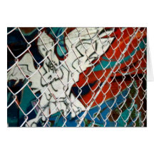 Bird In Cage. Card