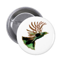 Bird in Motion Pin