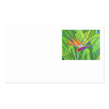 Bird of Paradise Business Cards