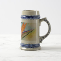 Bird Of Paradise Flower Art - Multi Coffee Mug
