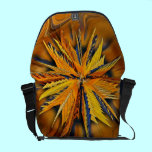 Bird of Paradise Star-Burst Tote Bag messenger bags