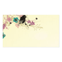 Bird Profile Card Business Card Templates