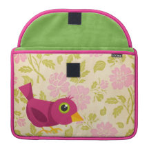 Bird Rickshaw Flap Sleeve Sleeves For MacBooks