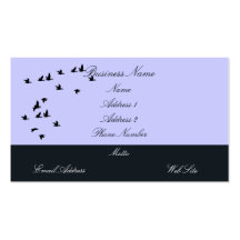 Bird Silhouettes Business Cards