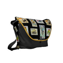 Bird Stamps Commuter Bag