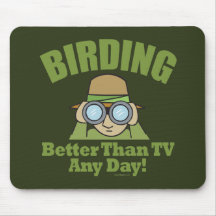 Bird Watching, Birding Mouse Pads