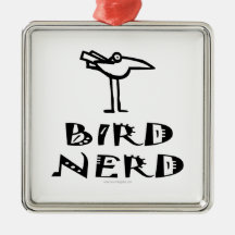 Birding, Birdwatching, Ornithology Christmas Tree Ornaments
