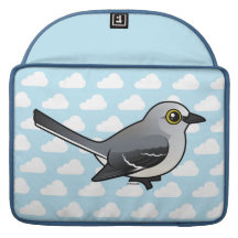 Birdorable Northern Mockingbird Sleeves For MacBooks