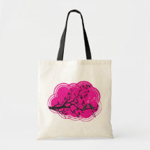 Birds and tree tote bags