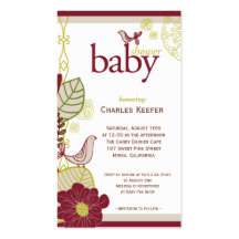 Birds & Flowers Business Cards