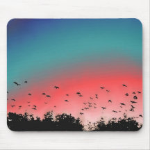 Birds Flying High Mouse Pad