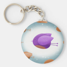 Birds Flying Key Chains