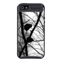 Birds in Shadow - Black and White Case For iPhone 5