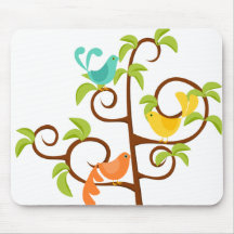 Birds of a Tree Mousepads