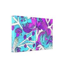 Birds Of Paradise Canvas Stretched Canvas Prints