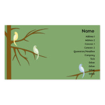 Birds on a Tree - Business Business Cards