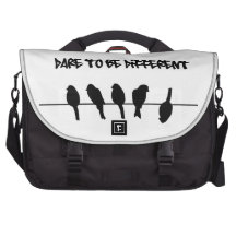Birds on a wire – dare to be different