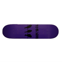 Birds on a wire – dare to be different skate decks