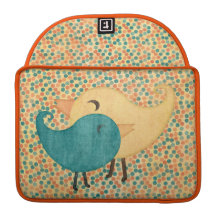 Birds Rickshaw Flap Sleeve Sleeves For MacBooks