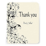 Birds & Swirls Wedding RSVP Response Card Personalized Invitations