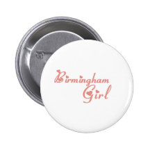Birmingham Girl tee shirts Button