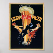 Birra Itala Pilsen Print