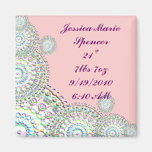 Birth Announcement Magnet