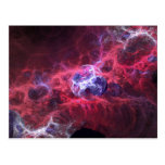 Birth of a Star Fractal Art Postcard