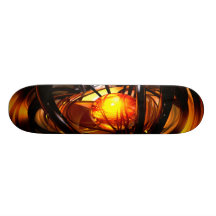 Birth of a Sun Abstract Skateboard