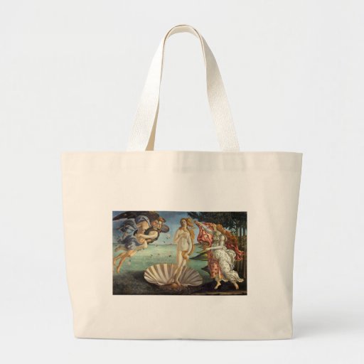 Birth of Venus by Sandro Botticelli Tote Bags