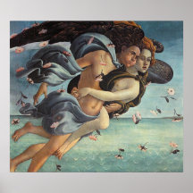 Birth of Venus, Detail - Mythological Couple Print