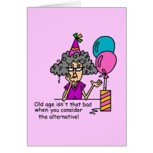 Birthday Alternative Humour Card