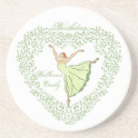 Birthday Ballerina Coaster