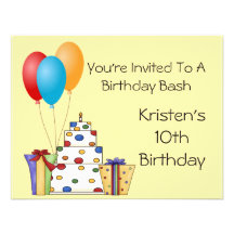 Birthday Bash Invite