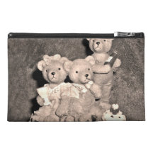 Birthday bears travel accessory bags