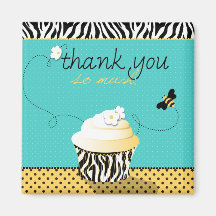 Birthday Bee TY Magnet 2