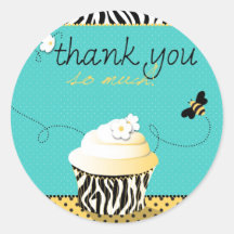 Birthday Bee TY Sticker
