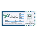 Birthday Boarding Pass Ticket Custom Invite