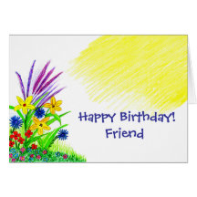 Birthday Bouquet Greeting Cards