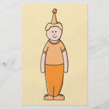 Birthday Boy, in Orange. Flyer Design