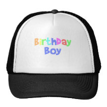 Birthday Boy Mesh Hats
